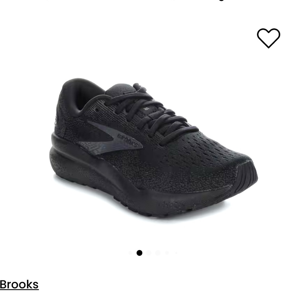 Brooks Black/Gray Ghost Running Shoes